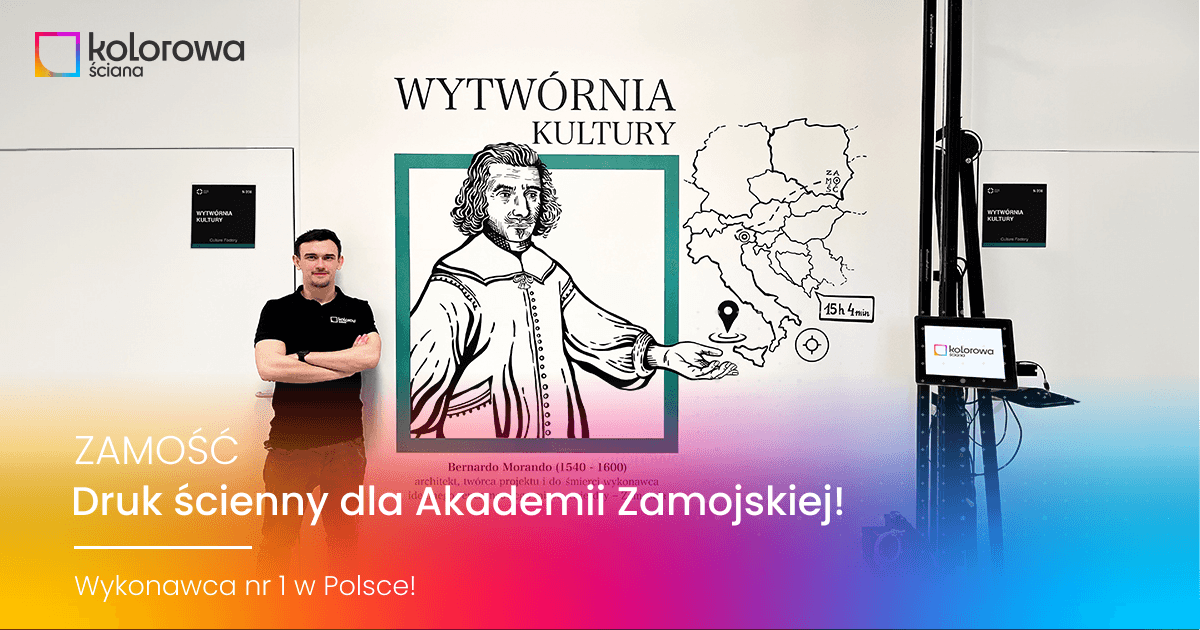 Udekorowaliśmy Akademię Zamojską! 33 nadruki