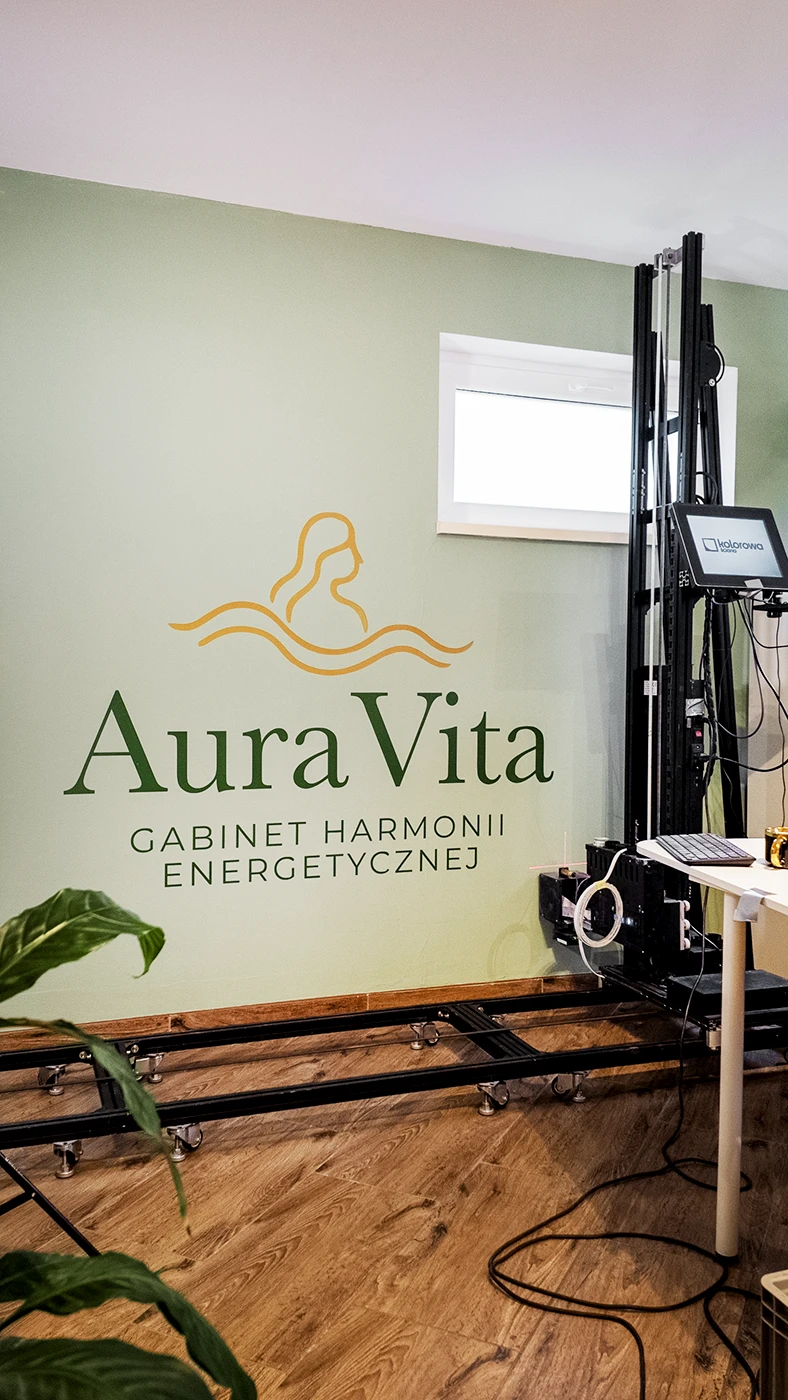 Nadruk ścienny gabinet