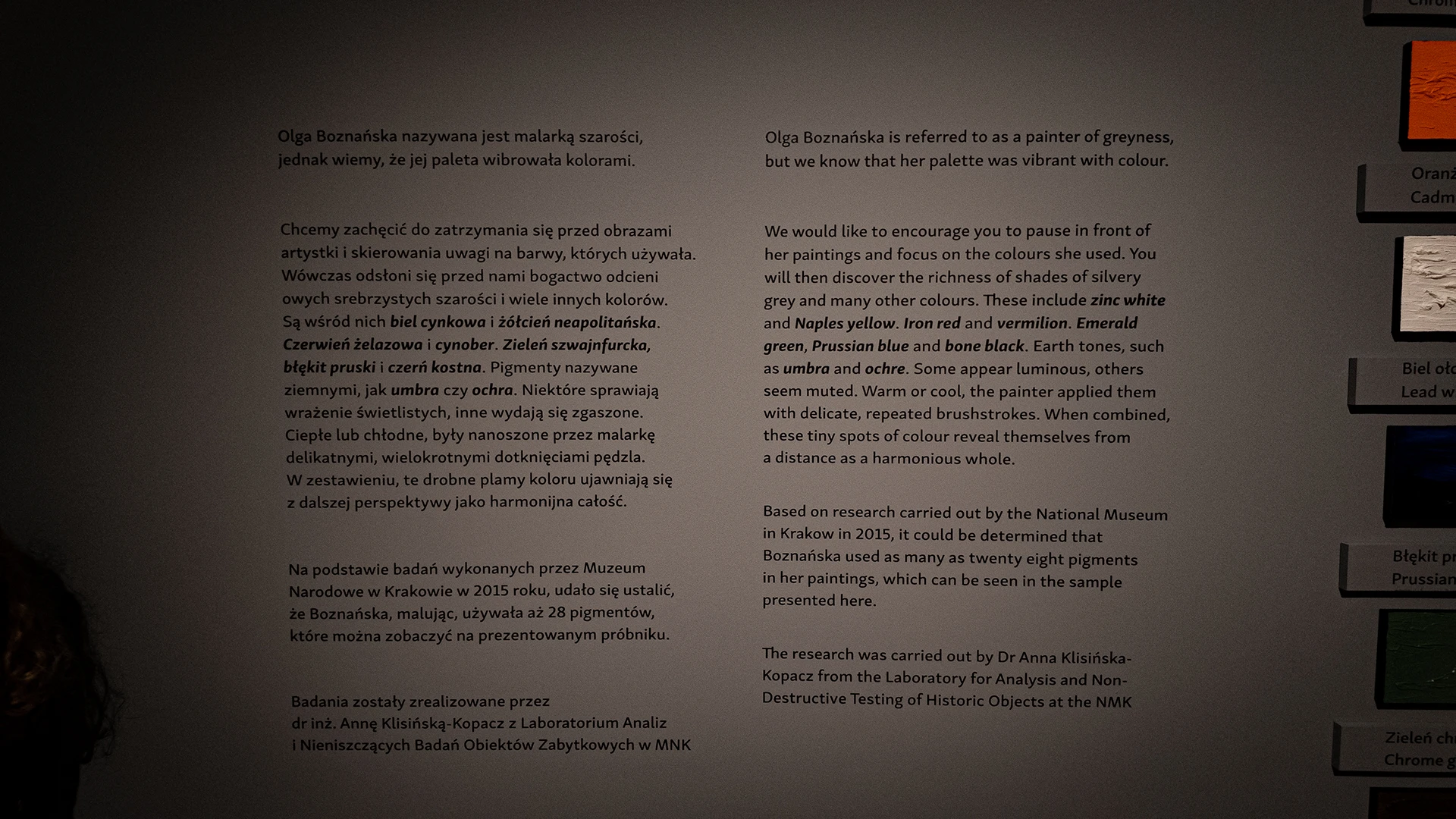 Druk ścienny Kraków – realizacja Boznańska. Kameralnie – 3