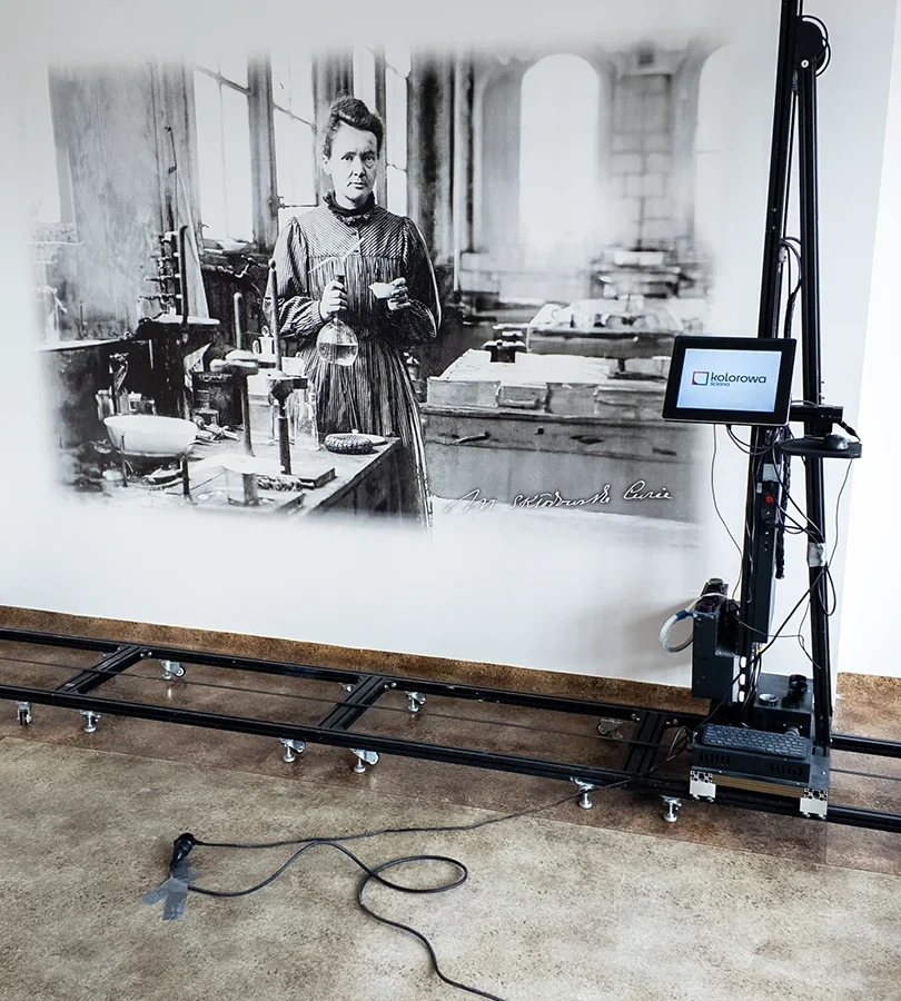 Druk ścienny Grabów nad Prosną – realizacja Szkoła im. UNICEF – Grabów nad Prosną – 2