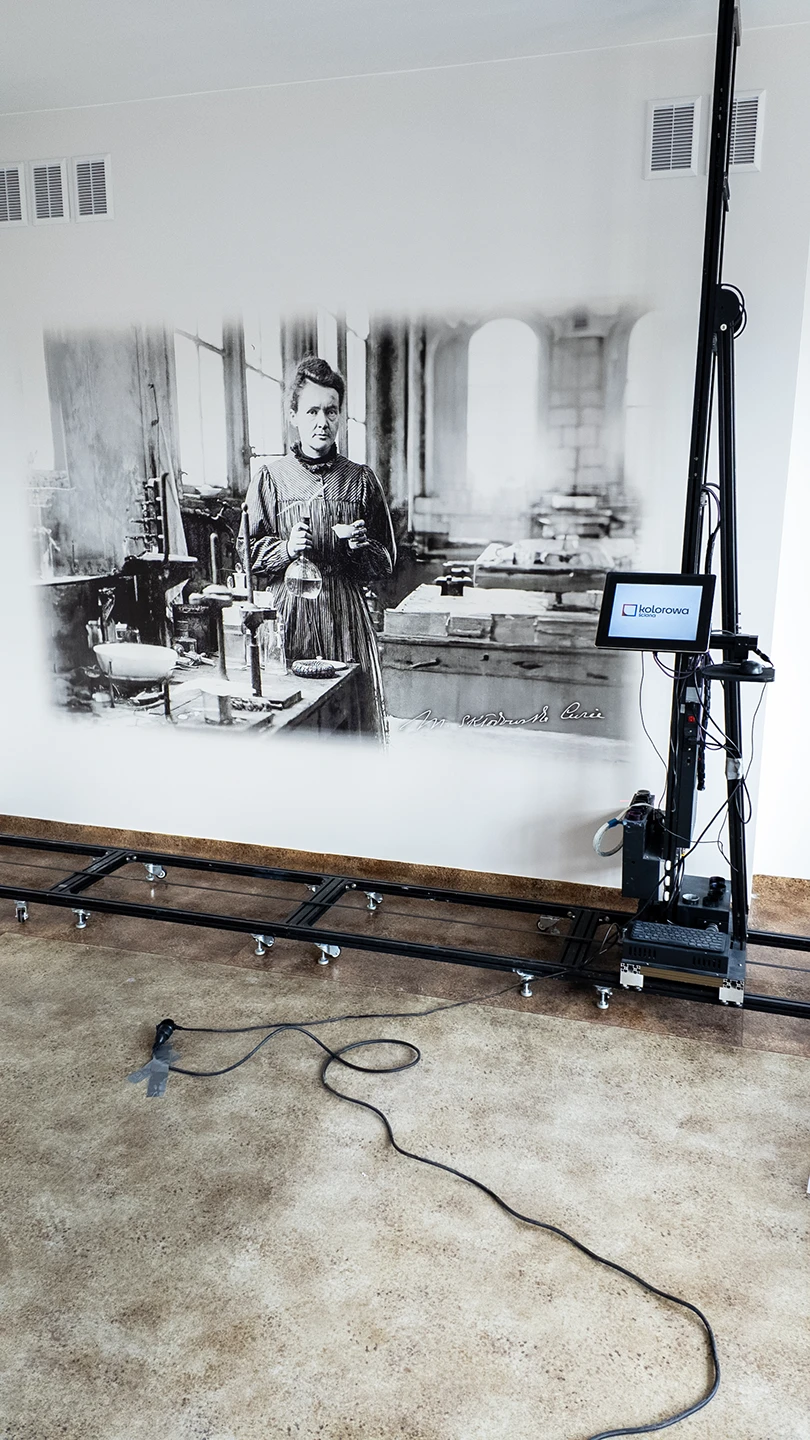 Druk ścienny Grabów nad Prosną – realizacja Szkoła im. UNICEF – Grabów nad Prosną – 2