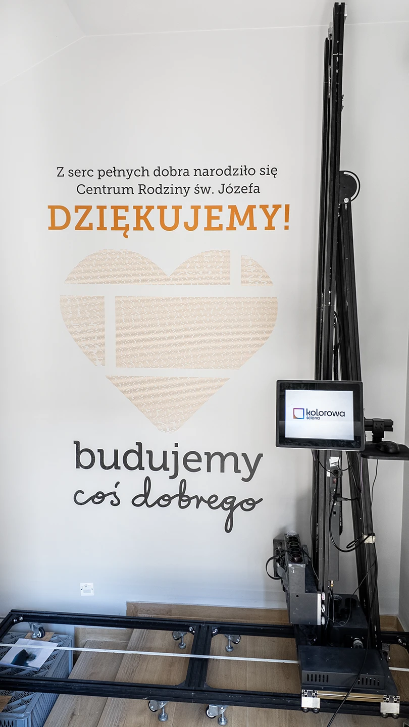 Druk ścienny Katowice – realizacja BCD Katowice