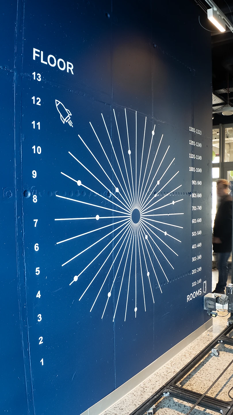 Druk ścienny Kraków – realizacja Akademik w Krakowie