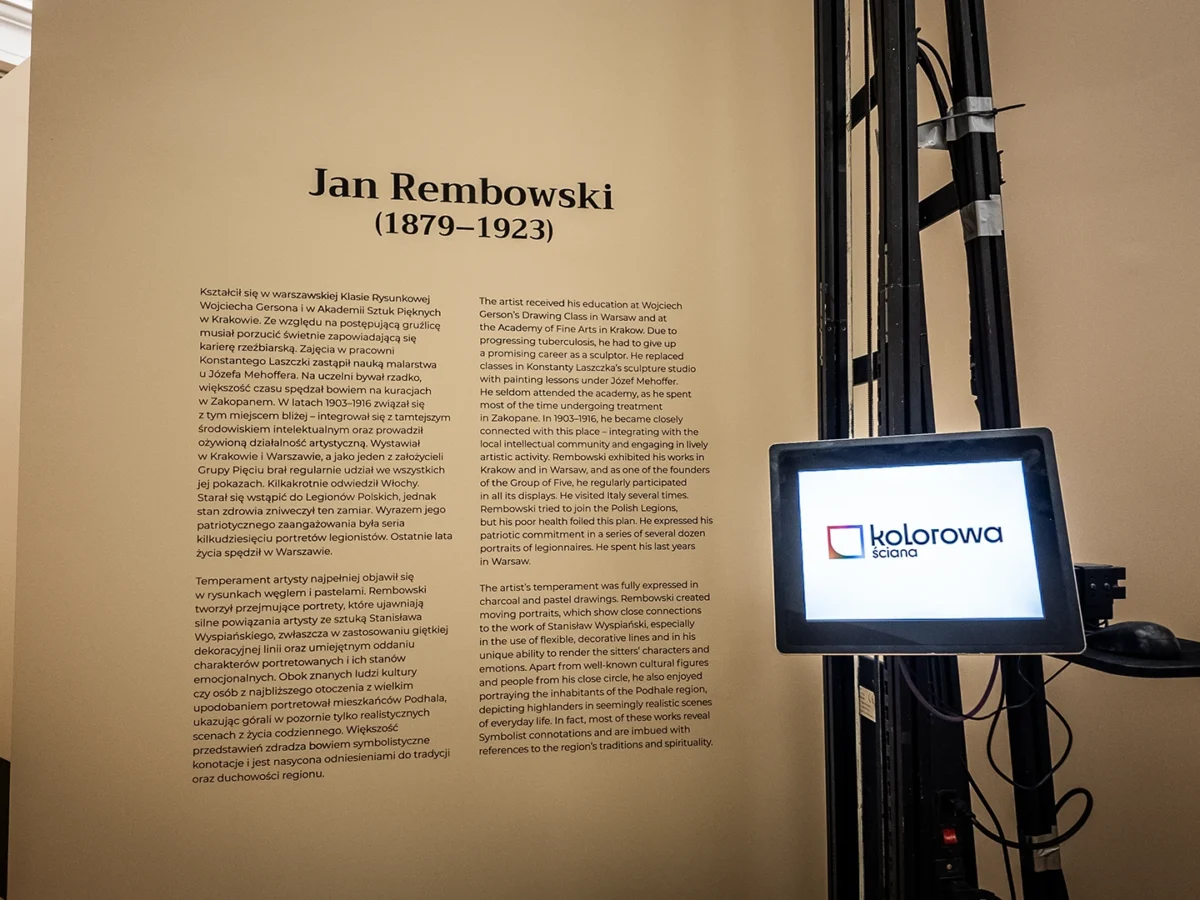 Druk ścienny Kraków – realizacja Młodopolska Grupa Pięciu – 2