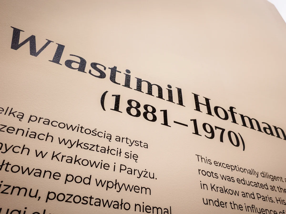 Druk ścienny Kraków – realizacja Muzeum Narodowe w Krakowie