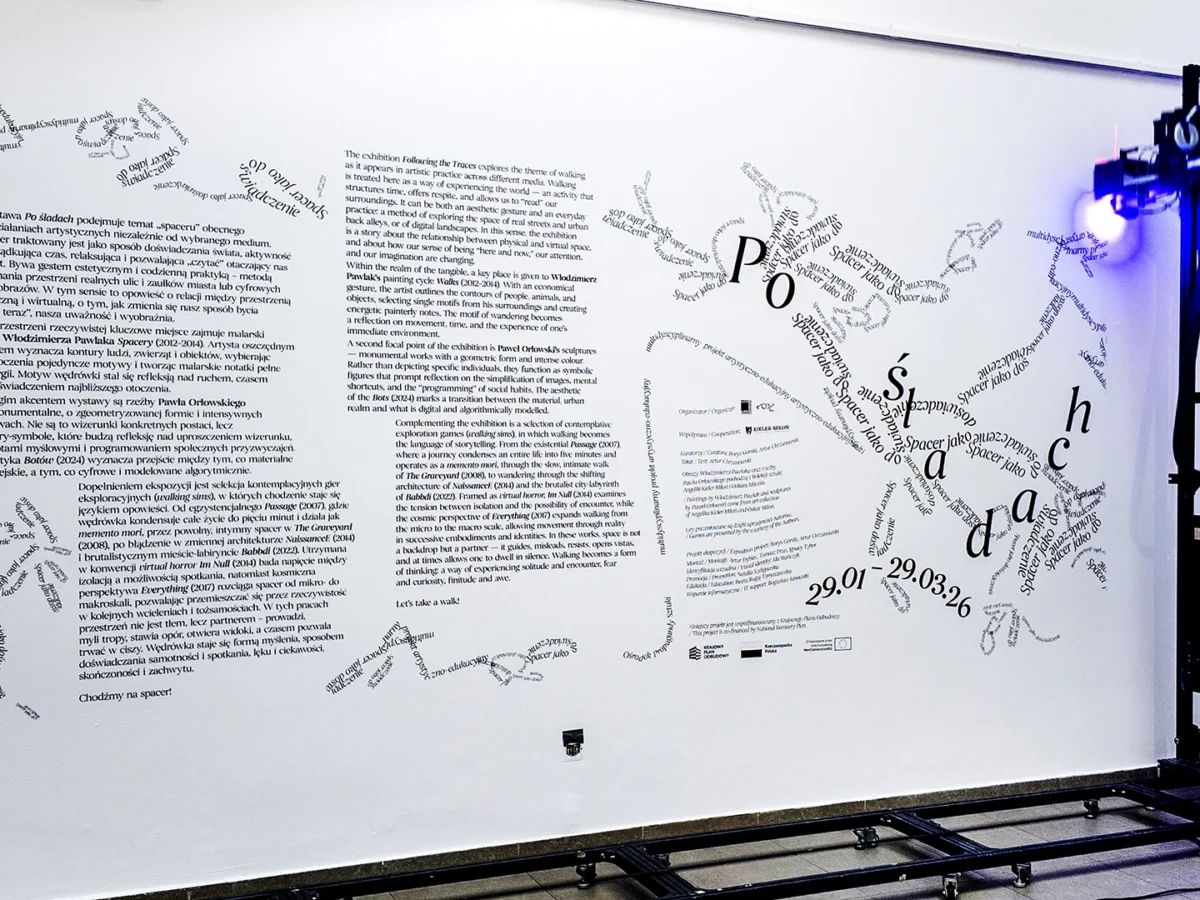 Druk ścienny Łódź – realizacja Miejska Galeria Sztuki w Łodzi