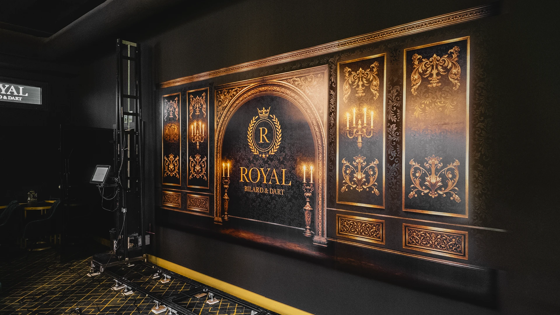 Druk ścienny Bytom – realizacja Royal Pub