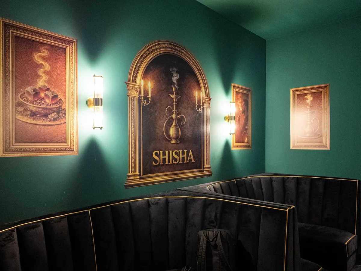 Druk ścienny Bytom – realizacja Shisha