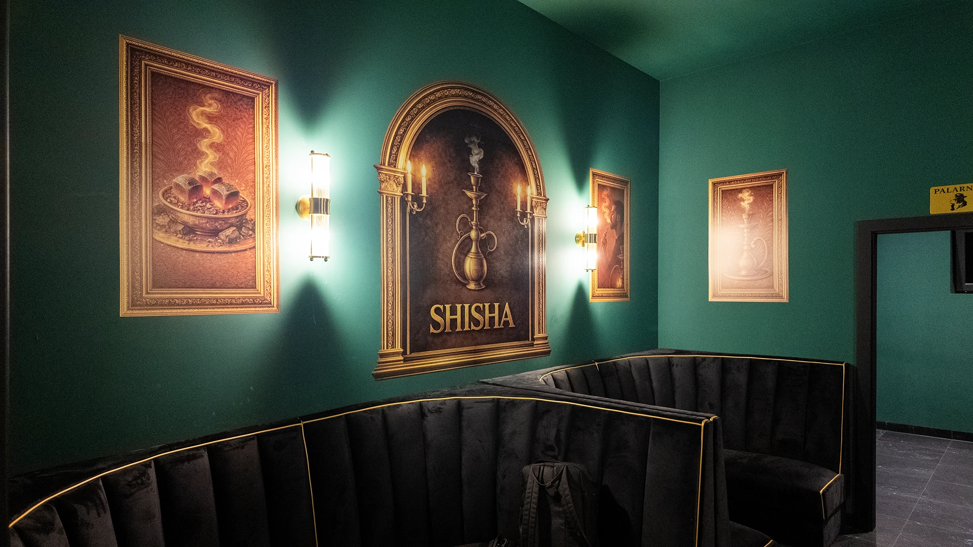 Druk ścienny Bytom – realizacja Shisha