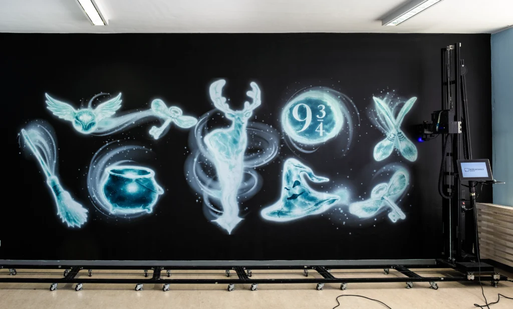 Druk ścienny dla szkoły w Kamionkach 