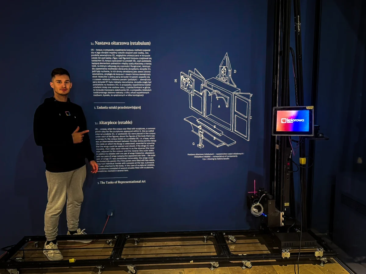 Druk ścienny Kraków – realizacja Gotyk w Karpatach – 2