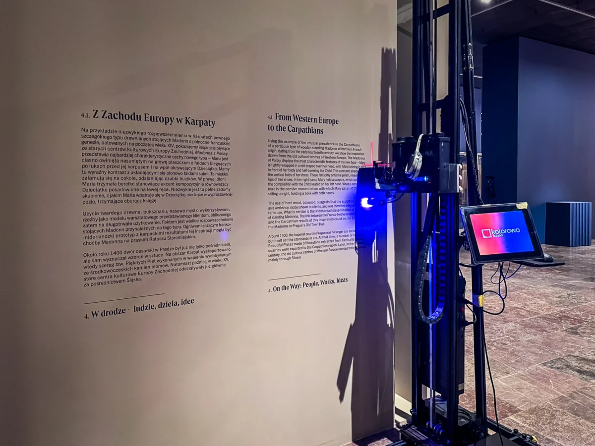 Druk ścienny Kraków – realizacja Gotyk w Karpatach – 4