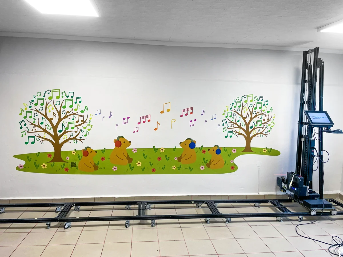 Druk ścienny Częstochowa – realizacja Polski Związek Głuchych