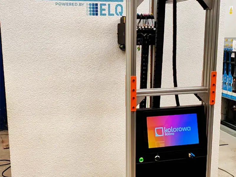 Druk ścienny Częstochowa – realizacja ELQ – Volter