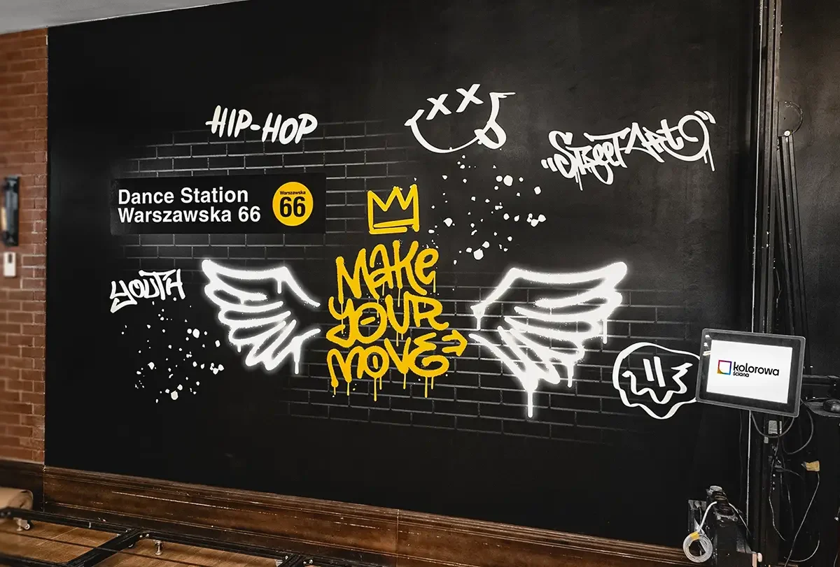 Druk ścienny Olsztyn – realizacja Warszawska 66 – 1